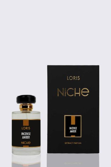 Loris Incense Amber Unisex Niche Parfüm 50 ML resmi